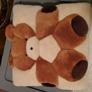 TWIE Teddy Bear Animal Throw Pillow Cushion Decor